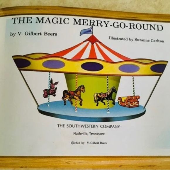 MAGIC MERRY-GO-ROUND HARDBACK BOOK - Picture 6 of 10
